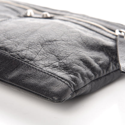 Balenciaga Agneau Arena Classic Hardware Medium Clip Black 9 of 9