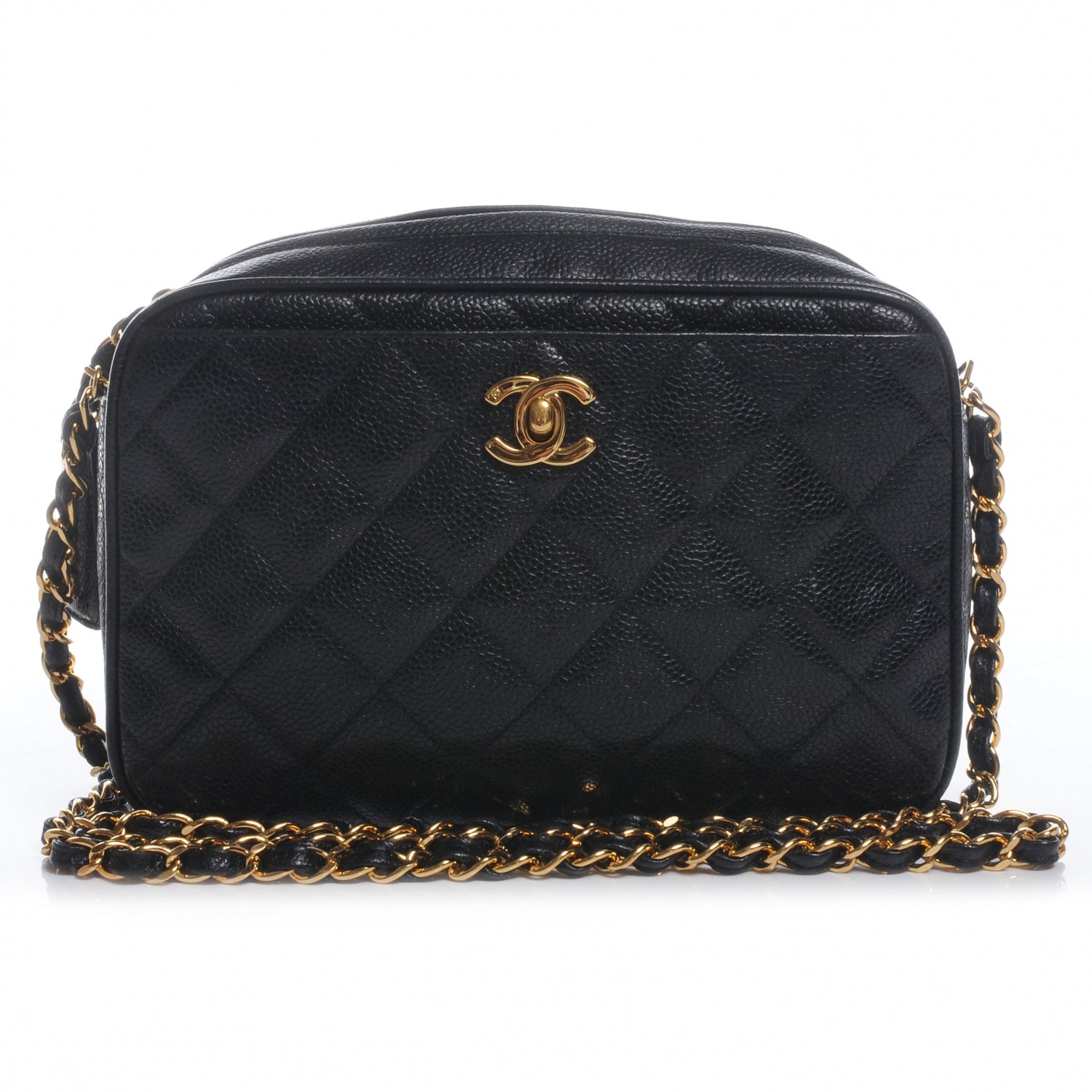 Chanel Caviar Camera Case Black 1 of 8