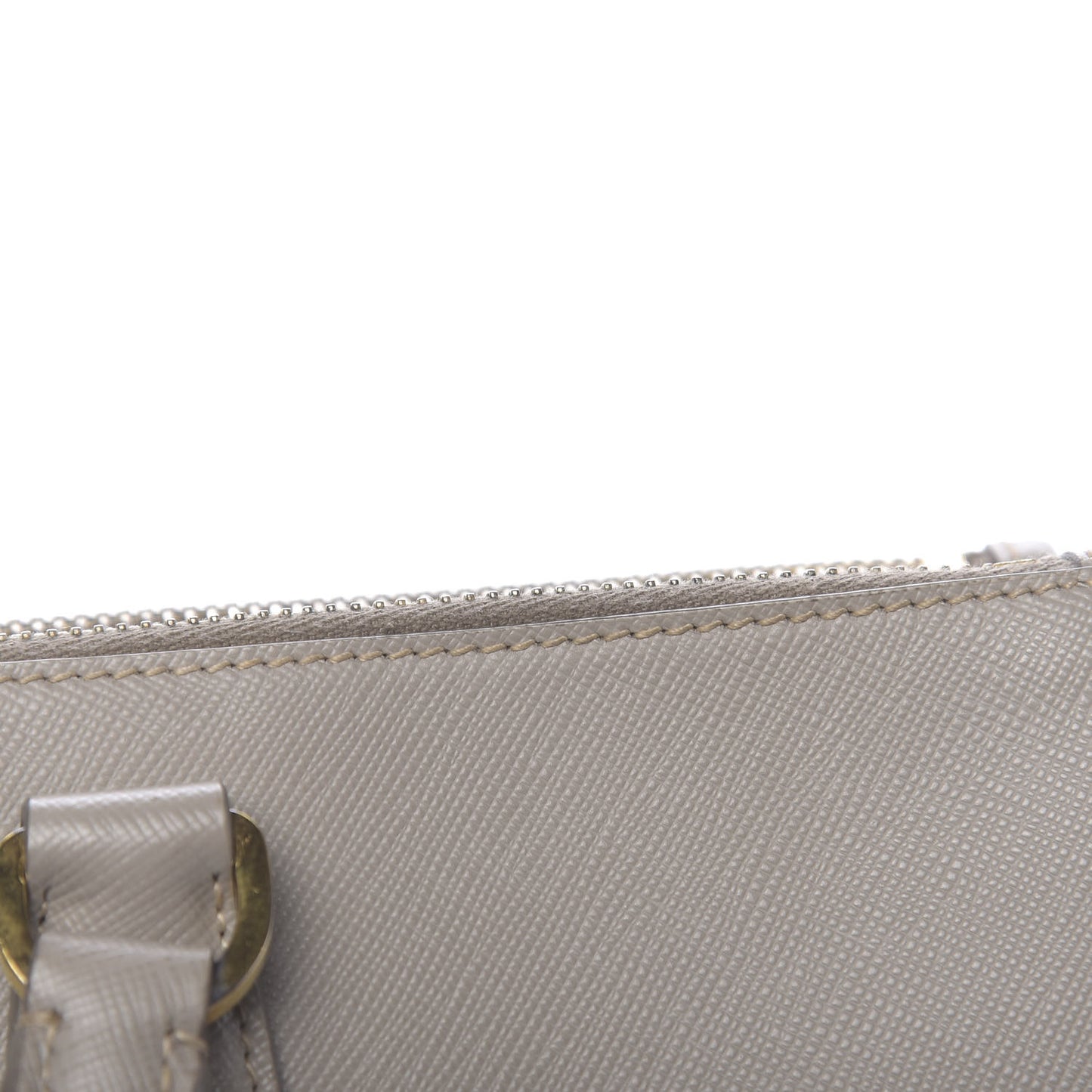 Saffiano Large Galleria Double Zip Tote Pomice