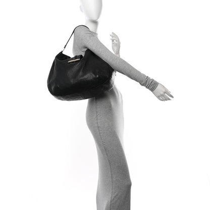 Gucci Guccissima Large New Ladies Web Hobo Black 2 of 14