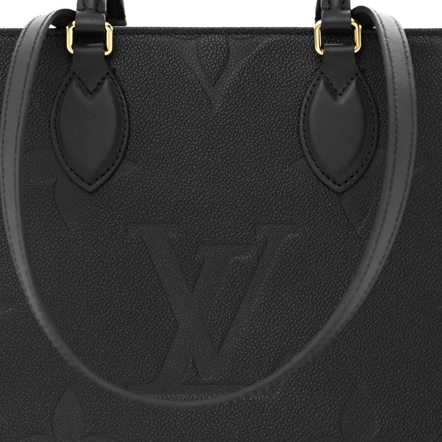 Louis Vuitton Empreinte Monogram Giant Onthego MM Black 7 of 9