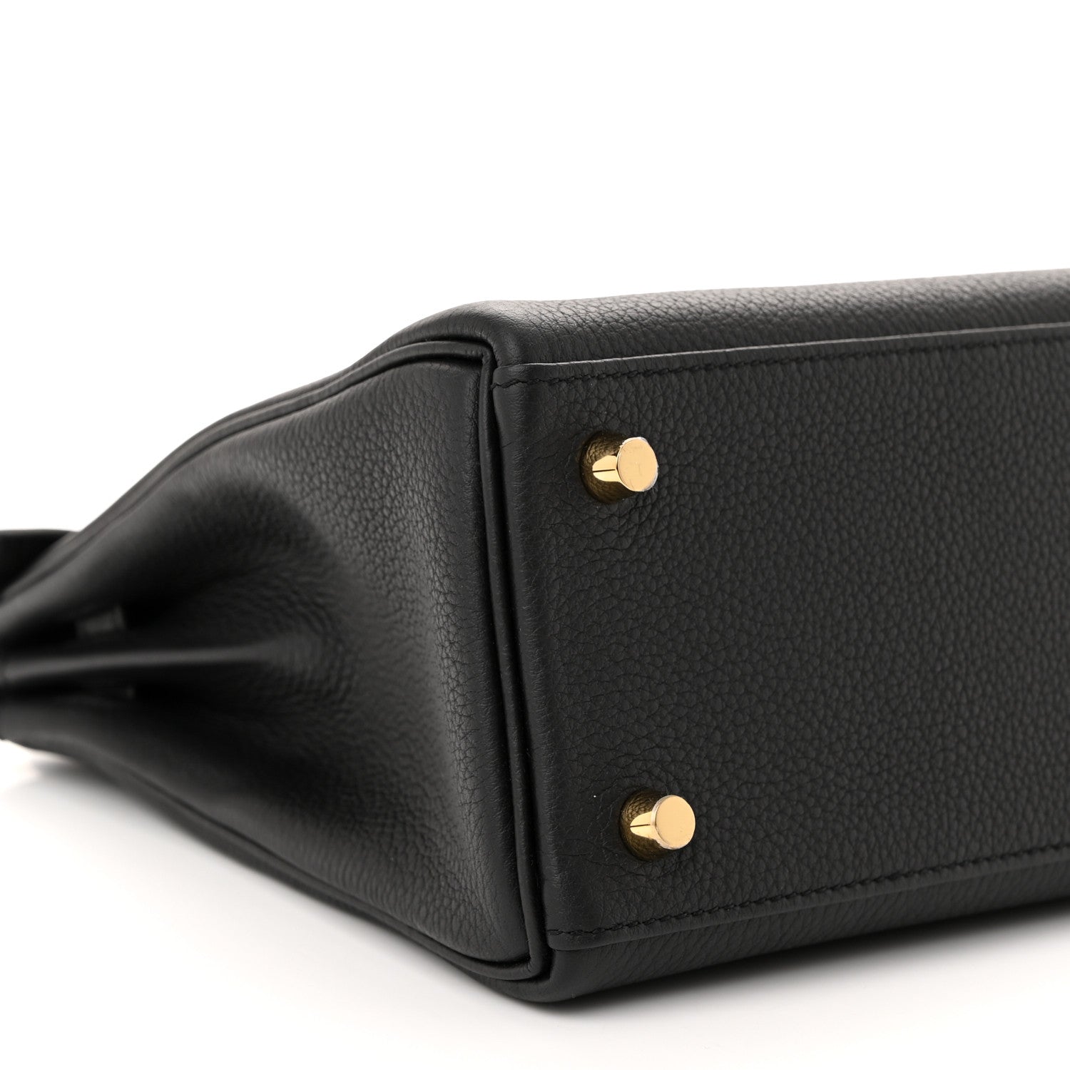 Hermes Togo Kelly Retourne 25 Black 9 of 11