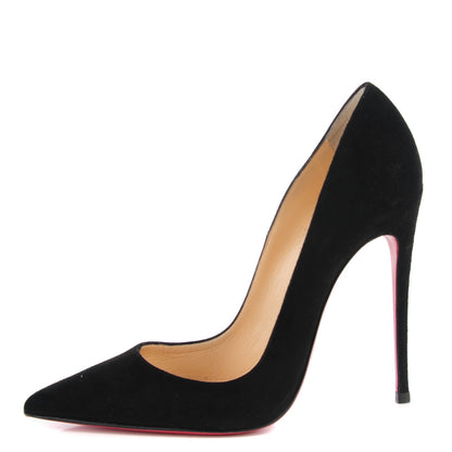 Christian Louboutin Suede So Kate 120 Pumps 38.5 Black 1 of 7