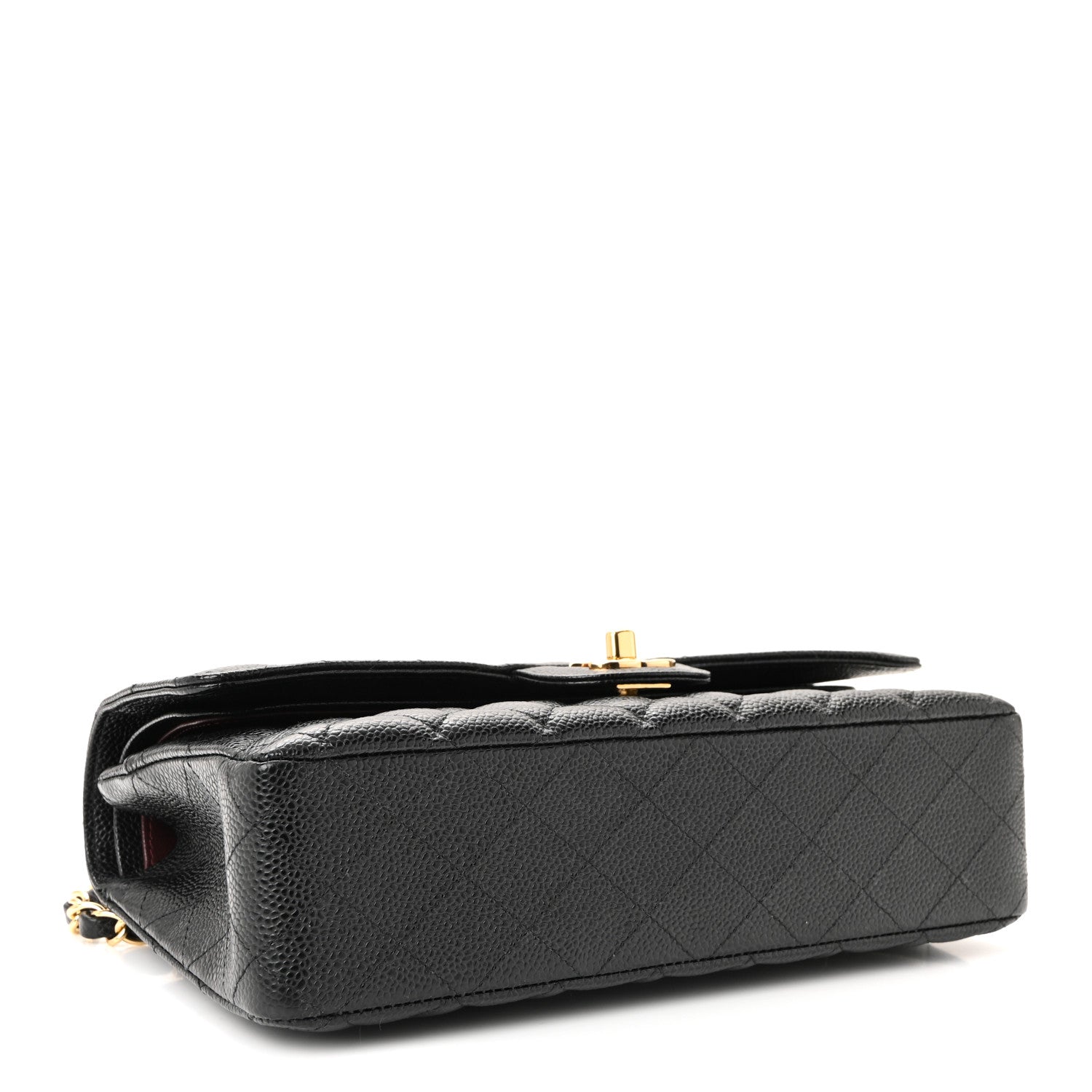 Chanel Caviar Quilted Medium Double Flap Black 4 of 11