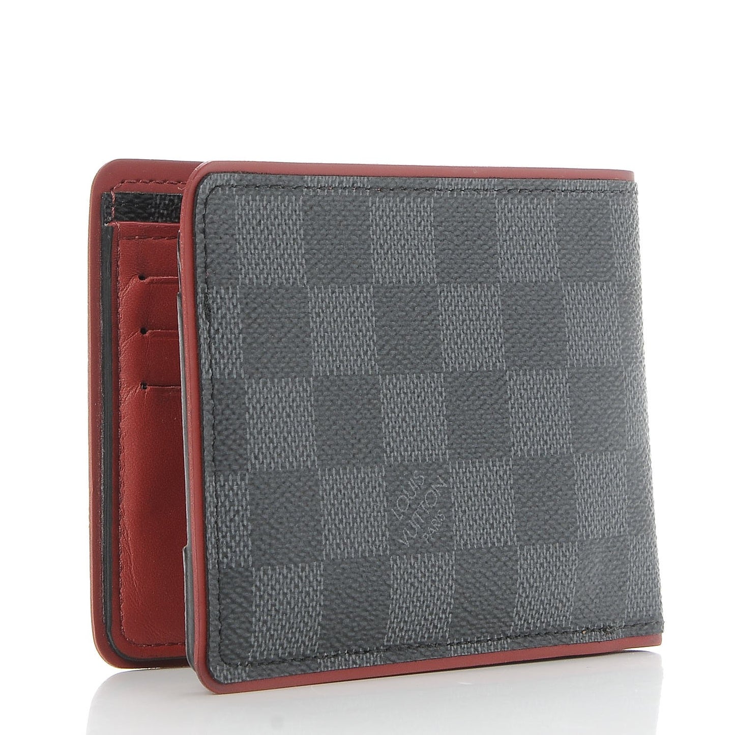 Damier Graphite Multiple Wallet Bordeaux