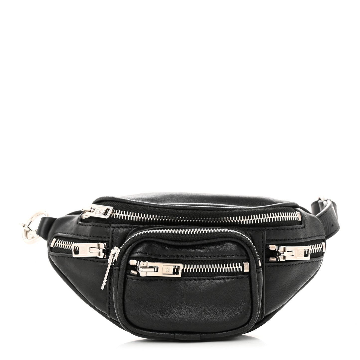 Lambskin Mini Attica Belt Bag Black