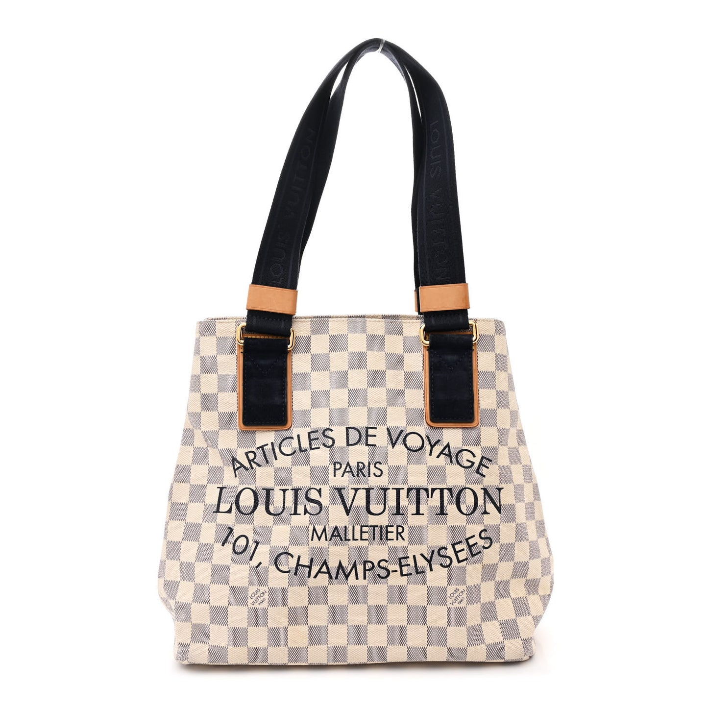 Damier Azur Beach Cabas PM