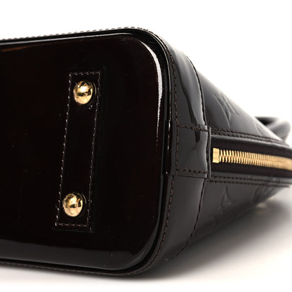 Louis Vuitton Vernis Alma BB Amarante 9 of 9