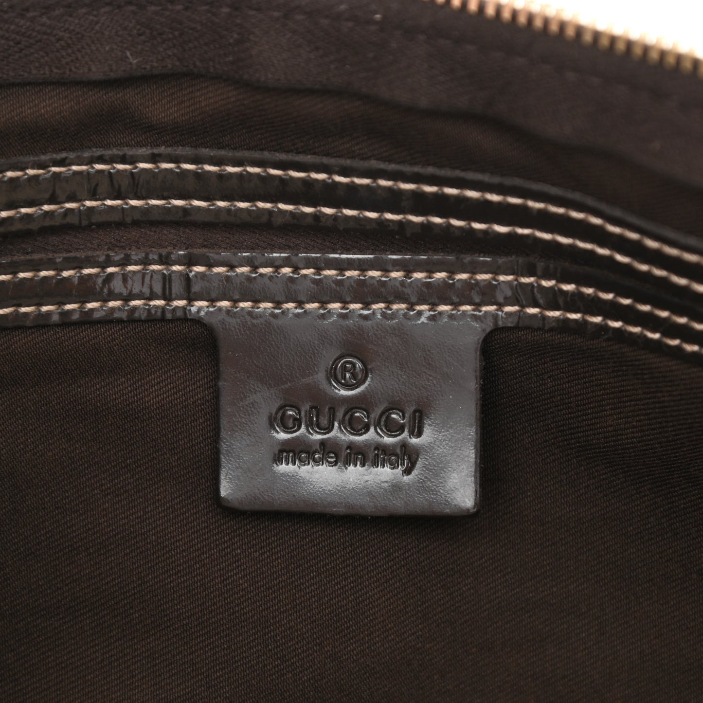 Metallic Monogram Canvas Medium Joy Boston Black