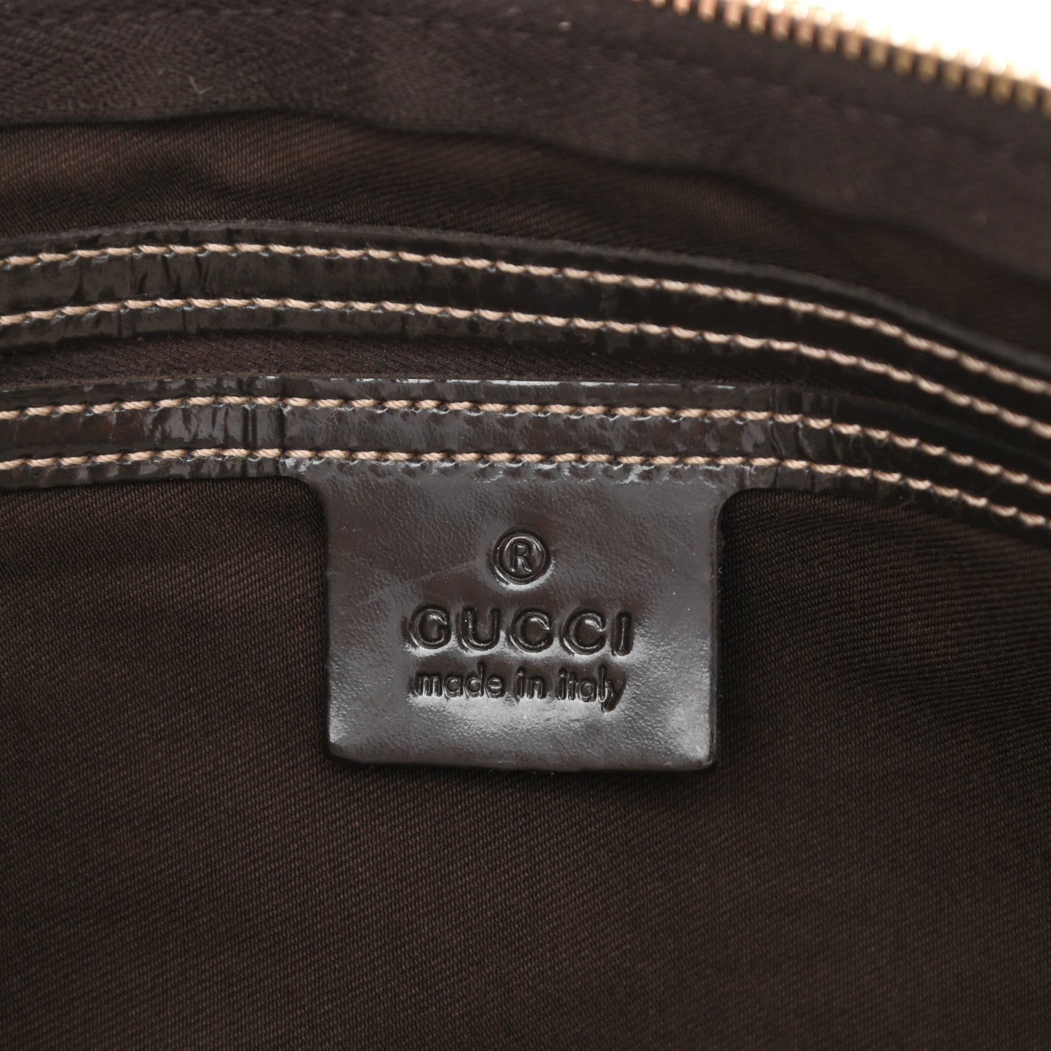 Gucci Metallic Monogram Canvas Medium Joy Boston Black 6 of 10