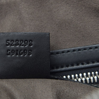 Gucci GG Supreme Monogram Mens Wristlet Black 7 of 8