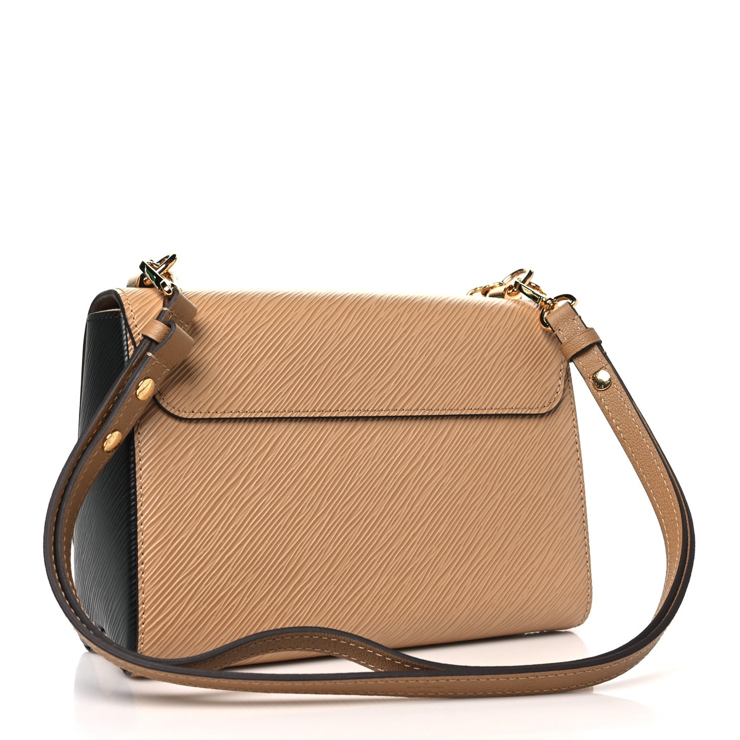 Epi Twist Shoulder Bag MM Camel