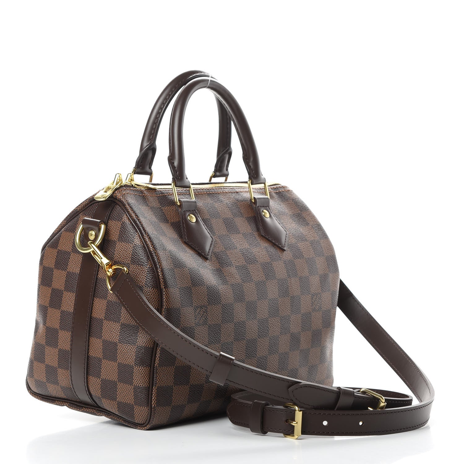 Louis Vuitton Damier Ebene Speedy Bandouliere 25 3 of 10