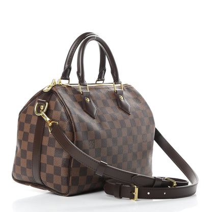 Louis Vuitton Damier Ebene Speedy Bandouliere 25 3 of 10