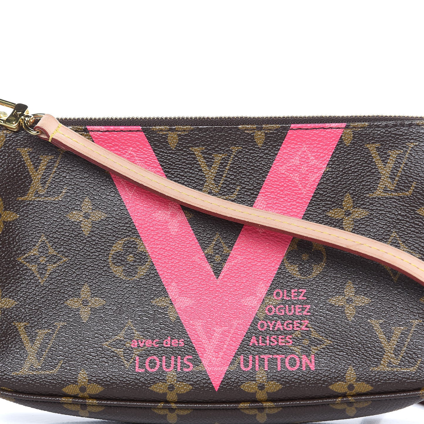 Monogram V Pochette Accessories Grenade