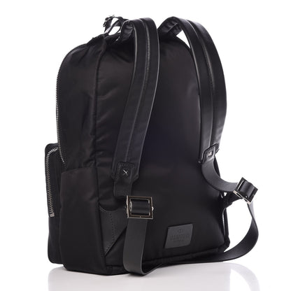 Valentino Garavani Nylon VLTN Rockstud Backpack Black 3 of 6