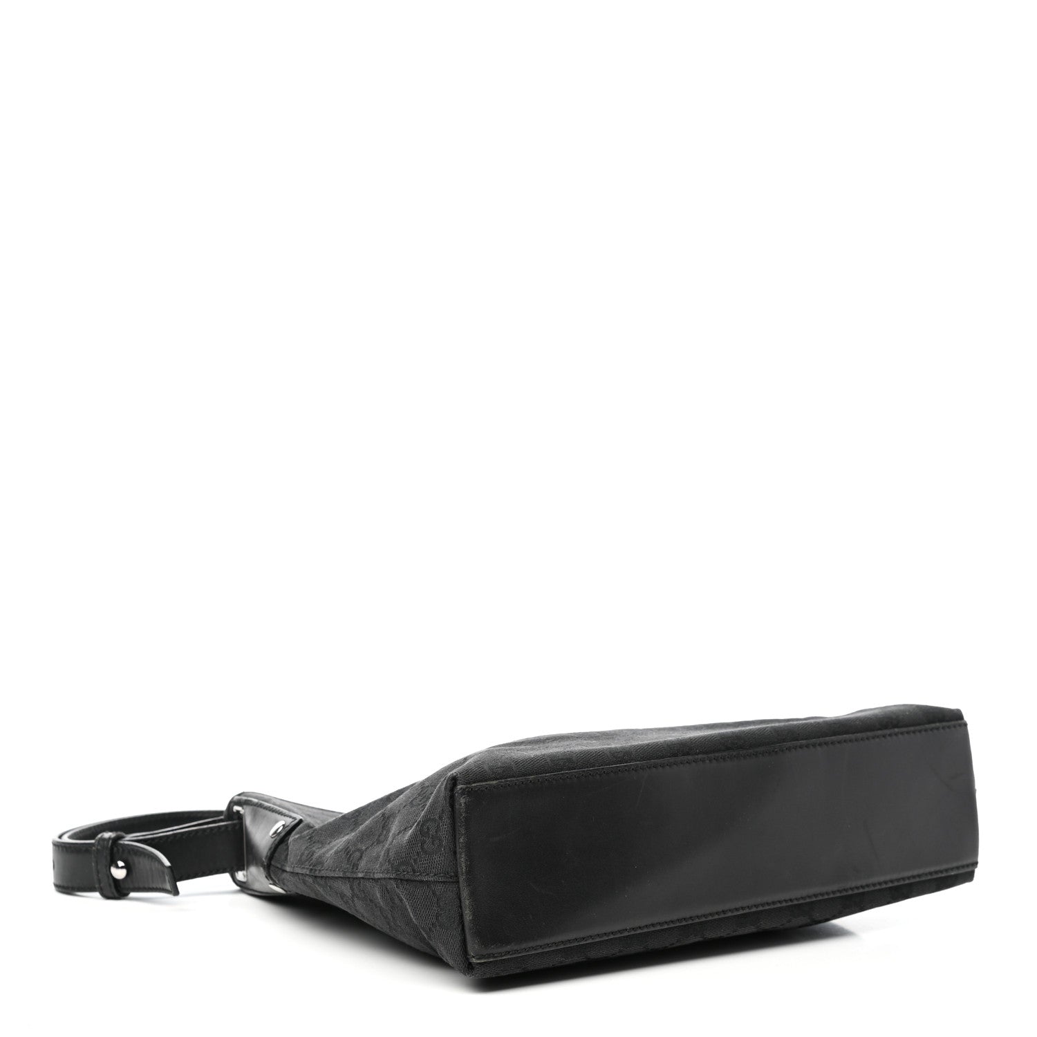 Gucci Monogram Piston Shoulder Bag Black 4 of 11