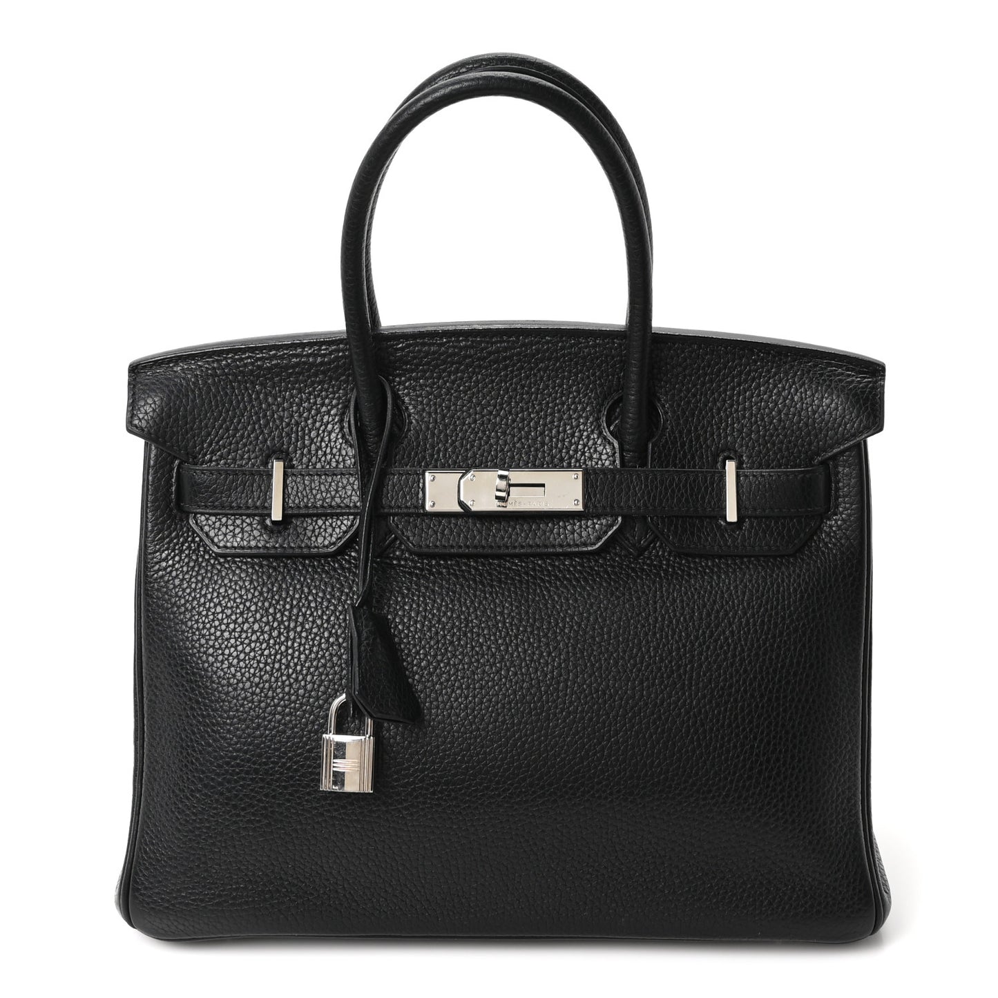 Taurillon Clemence Birkin 30 Black
