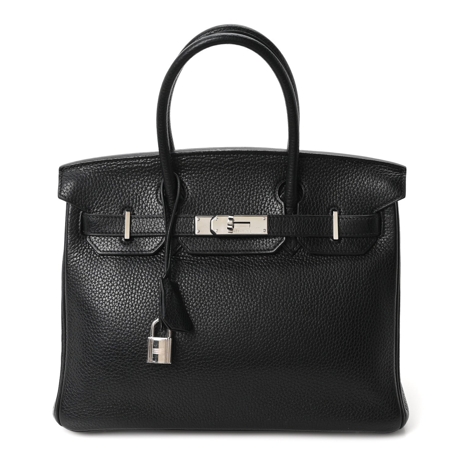 Hermes Taurillon Clemence Birkin 30 Black 1 of 10