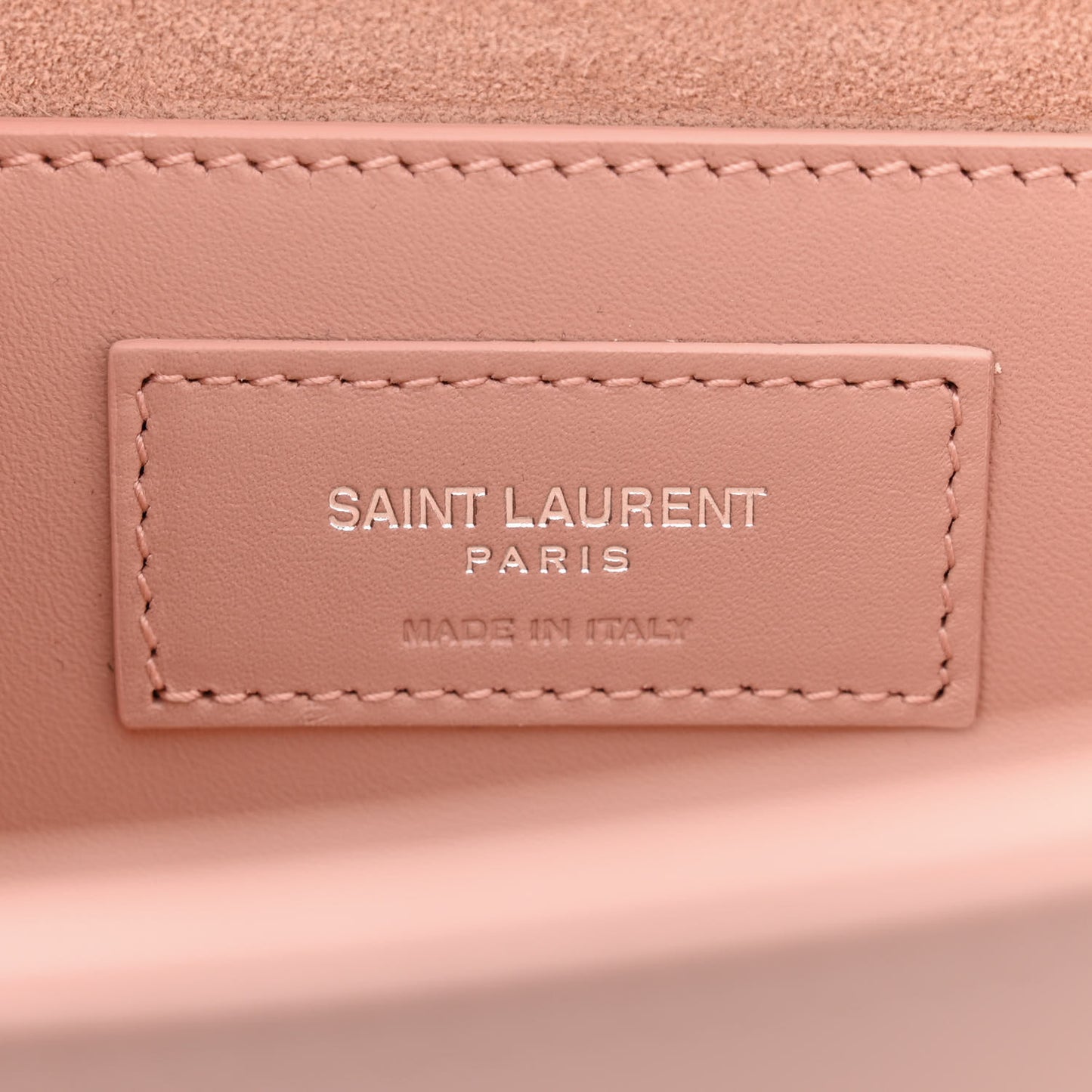 Grain De Poudre Medium Classic Monogram Kate Tassel Satchel Pale Blush