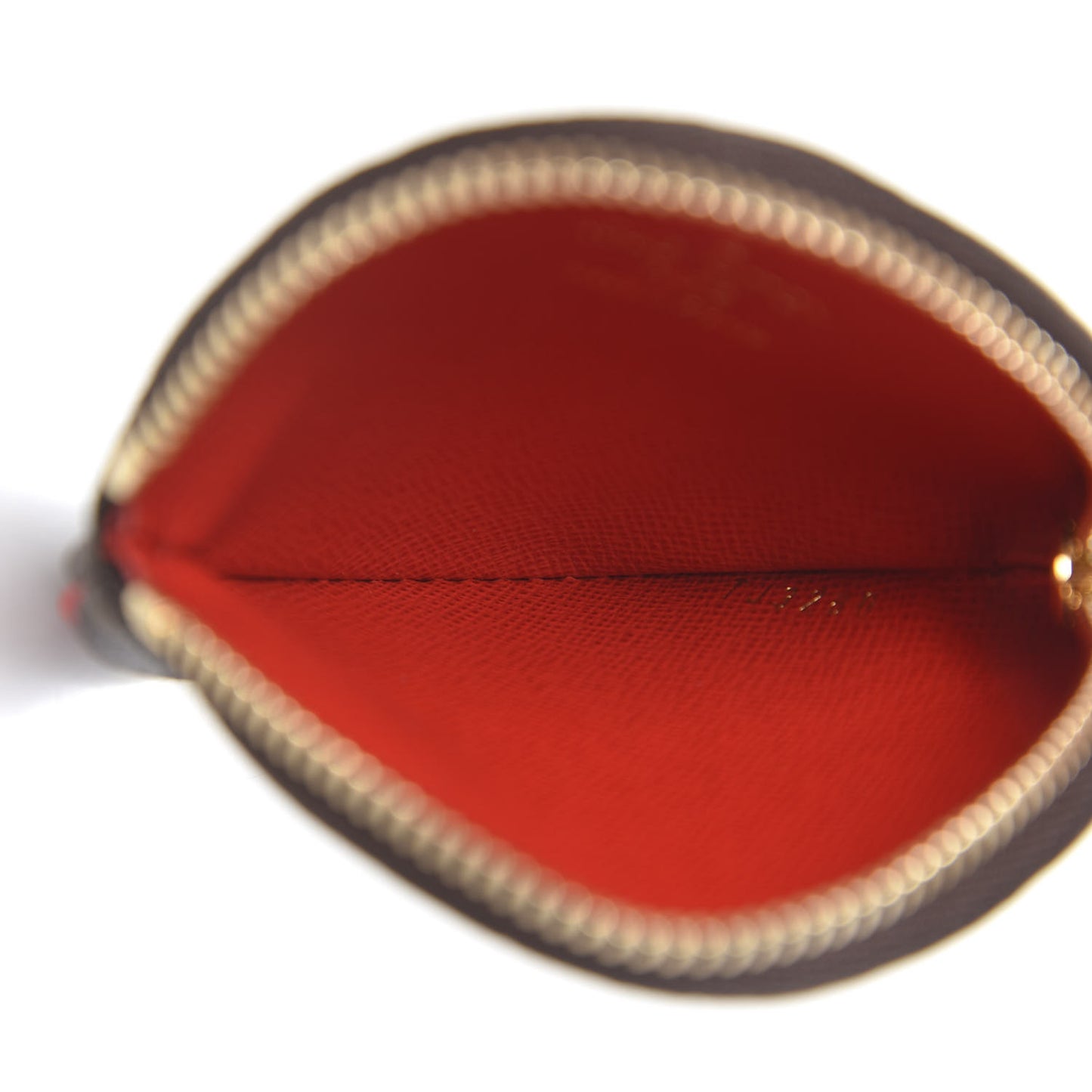 Monogram 2020 Christmas Animation Bumper Cars Round Coin Purse Coquelicot