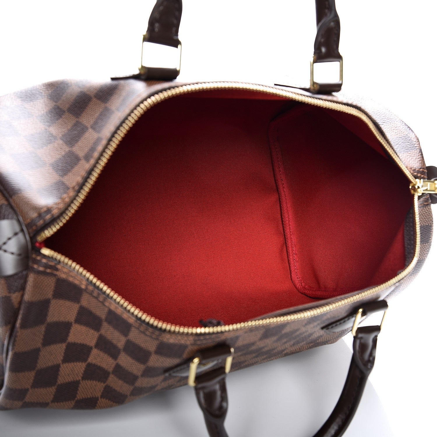 Louis Vuitton Damier Ebene Speedy 35 5 of 8