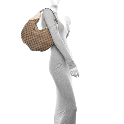 Gucci Monogram Glam Hobo Off White 2 of 12