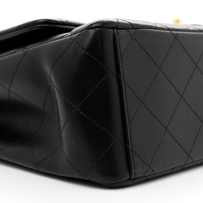 Chanel Lambskin Quilted Maxi Double Flap Black 9 of 12