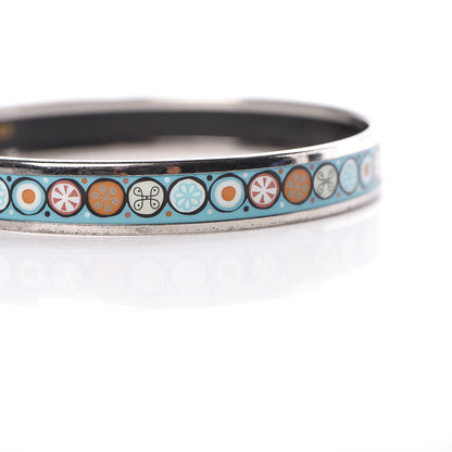 Hermes Enamel Narrow Printed Bracelet 70 7 of 7