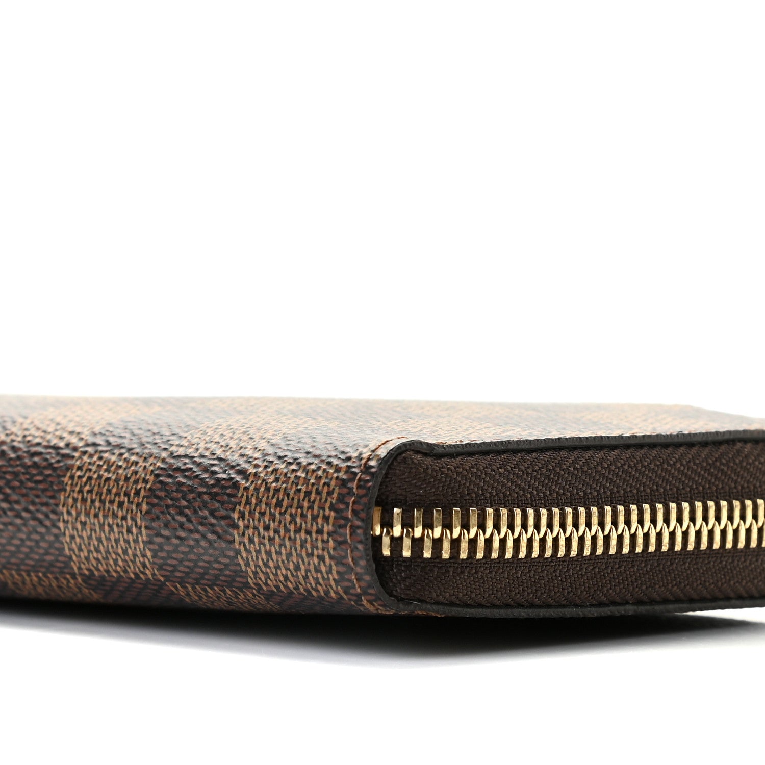 Louis Vuitton Damier Ebene Clemence Wallet Rose Ballerine 8 of 9