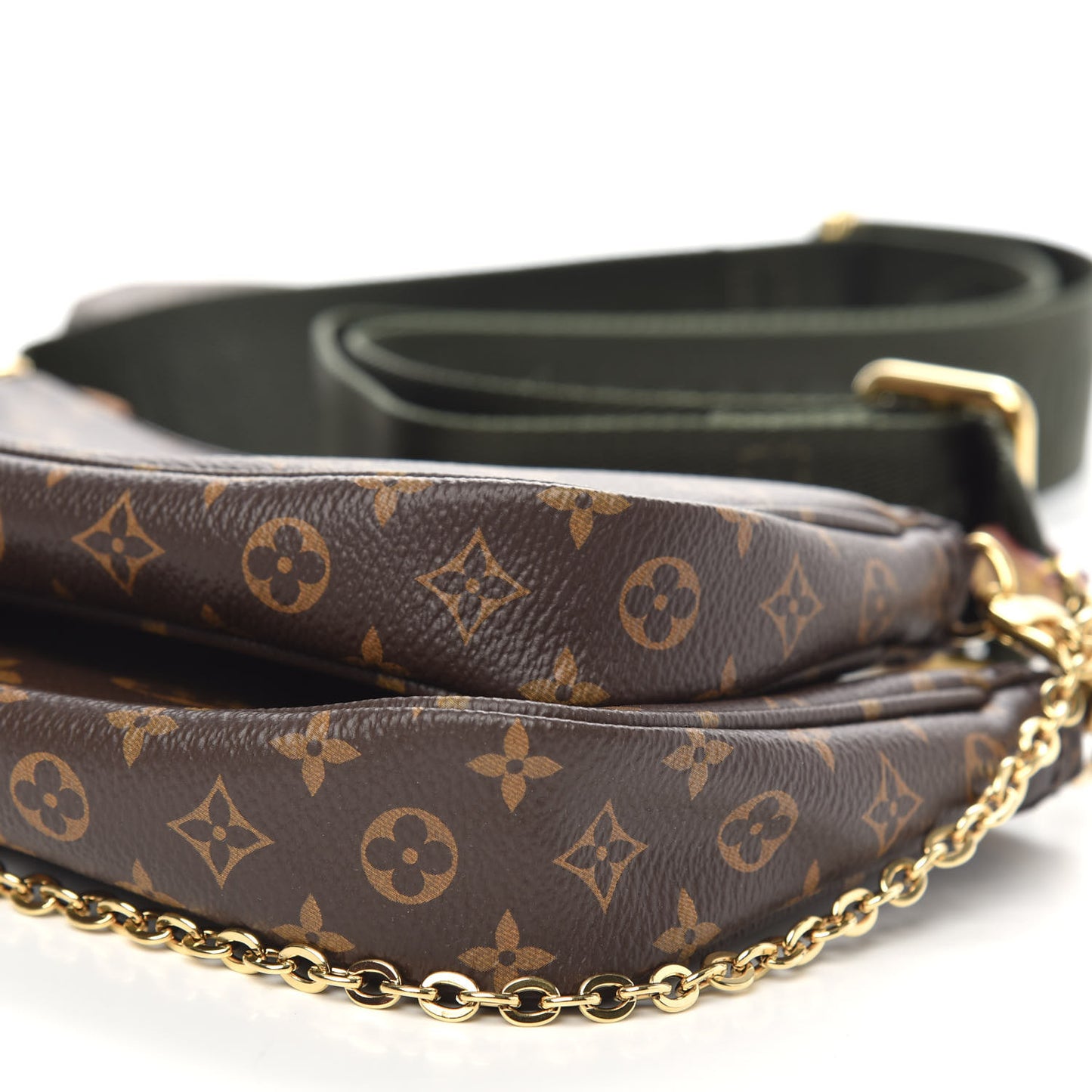 Monogram Multi Pochette Accessories Kaki