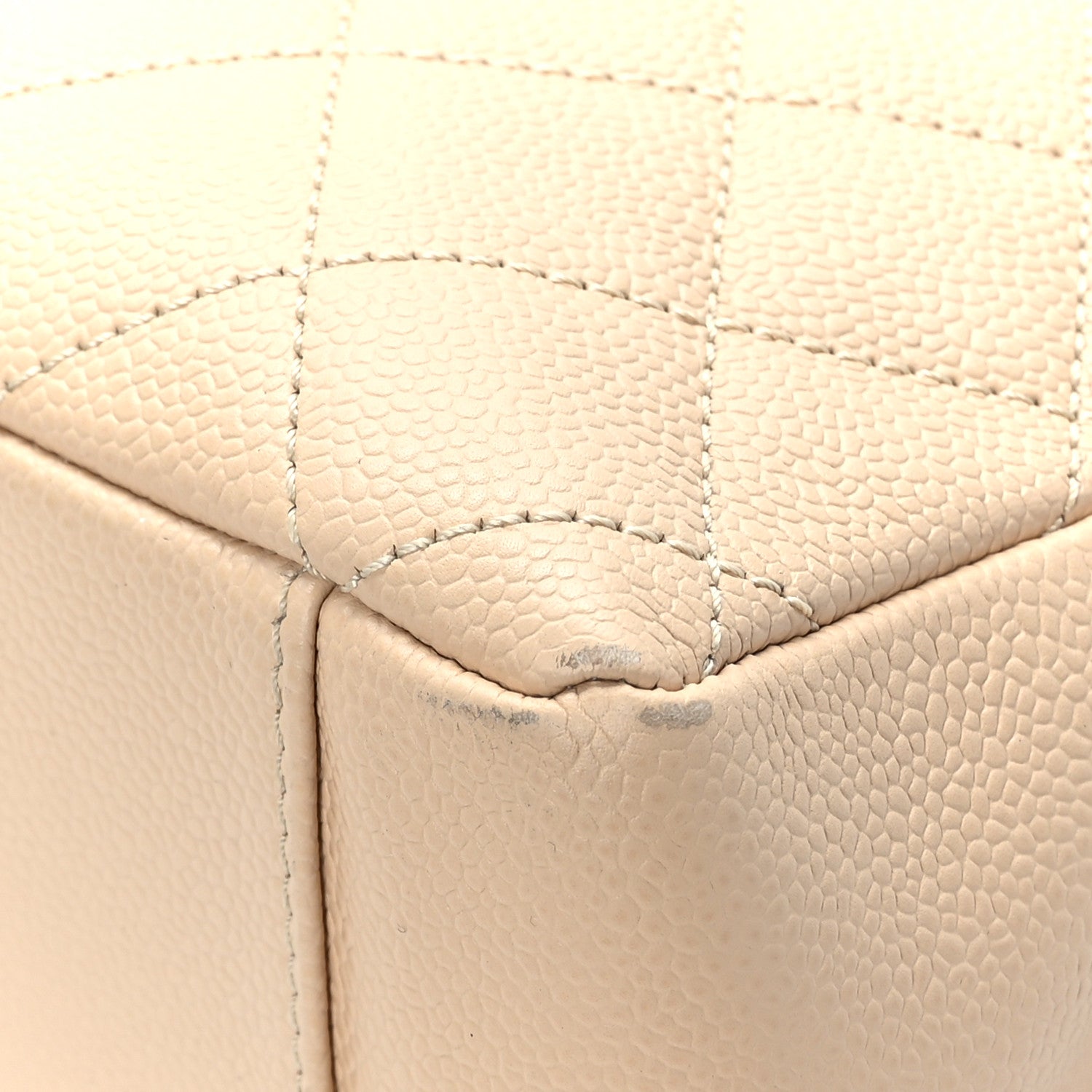 Chanel Caviar Quilted Grand Shopping Tote GST Beige Clair 10 of 10