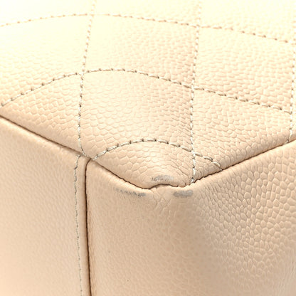 Chanel Caviar Quilted Grand Shopping Tote GST Beige Clair 10 of 10