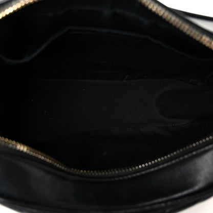Saint Laurent Calfskin Matelasse Monogram Lou Camera Bag Black 5 of 10