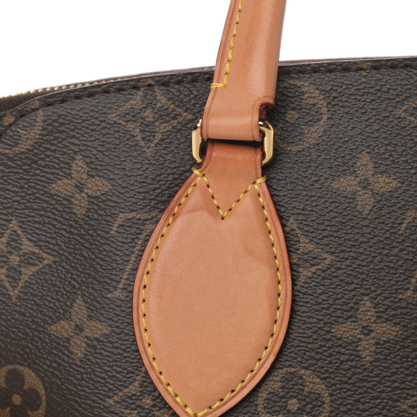 Monogram Flower Zipped Tote PM Beige