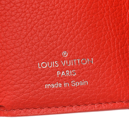 Louis Vuitton Calfskin Lockmini Wallet Kabuki 5 of 7