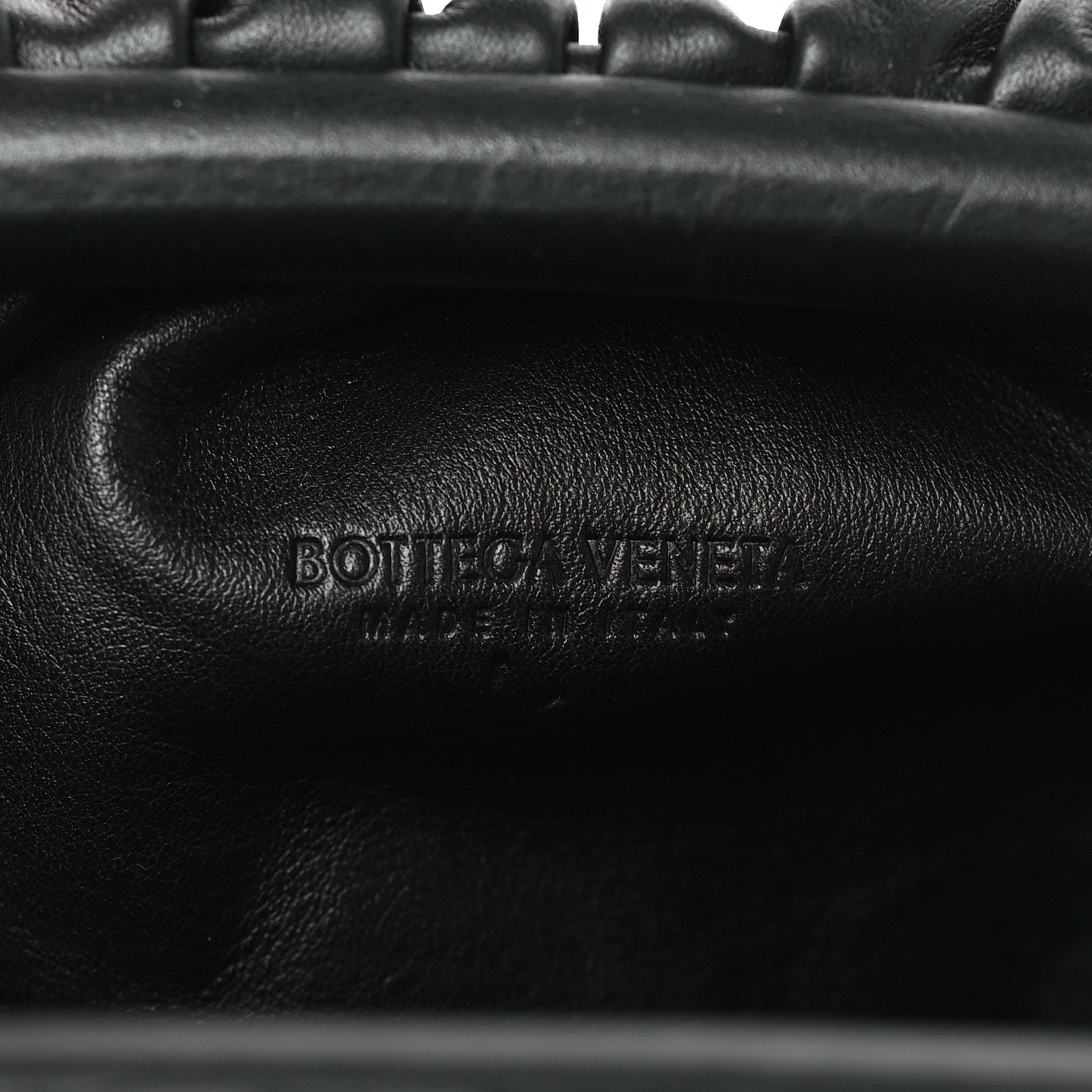 Bottega Veneta Butter Calfskin The Mini Pouch Black 6 of 9