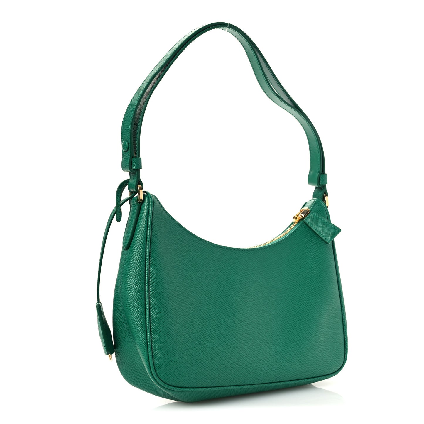 Saffiano Lux Mini Re-Edition Shoulder Bag Mango