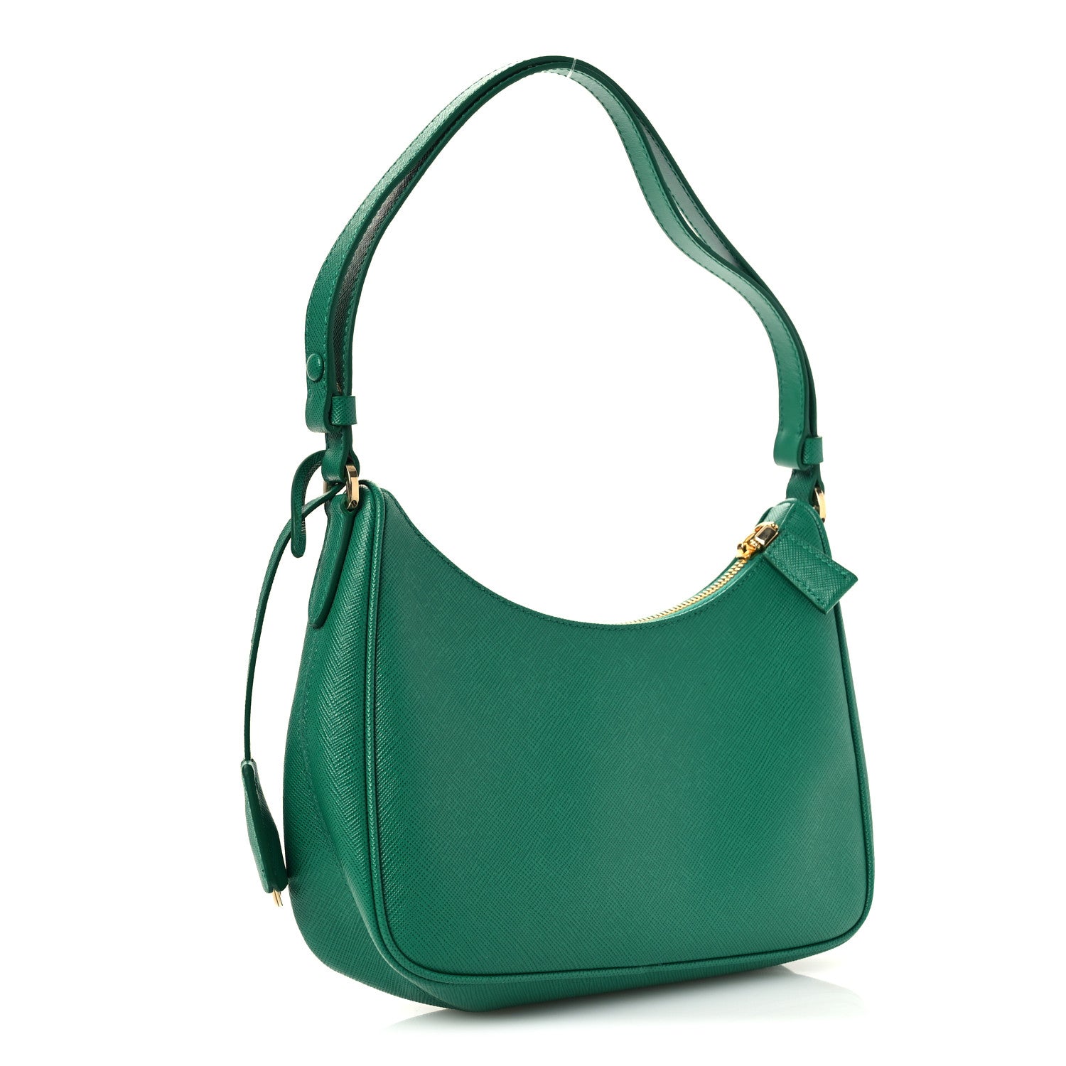 Prada Saffiano Lux Mini Re-Edition Shoulder Bag Mango 3 of 13