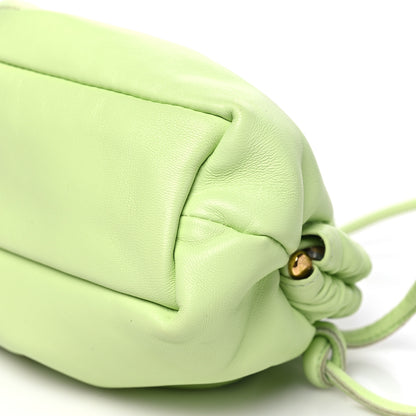 Mansur Gavriel Lambskin Mini Cloud Clutch Mint 9 of 9