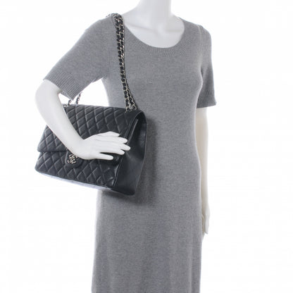 Chanel Caviar Maxi Single Flap Black 2 of 8