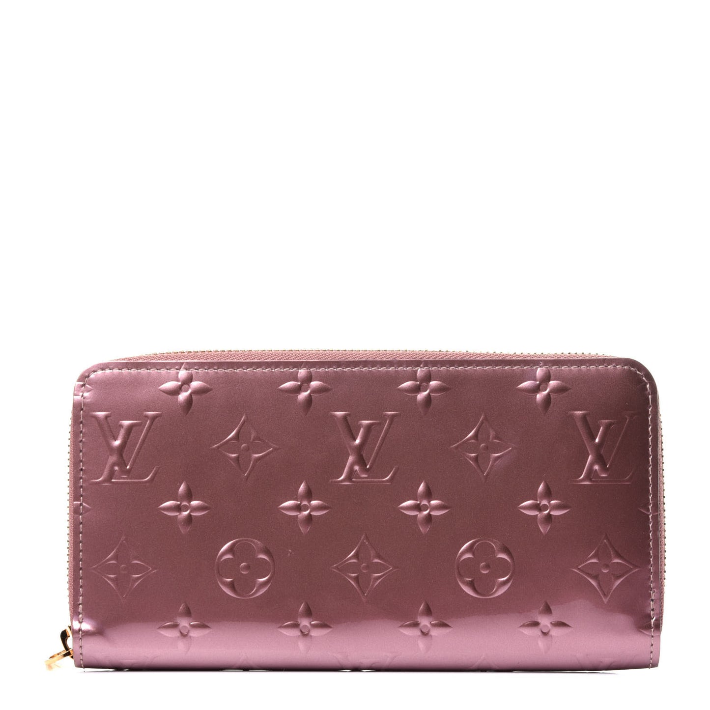 Vernis Zippy Wallet Metallic Pale Pink