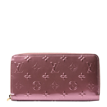 Louis Vuitton Vernis Zippy Wallet Metallic Pale Pink 1 of 10