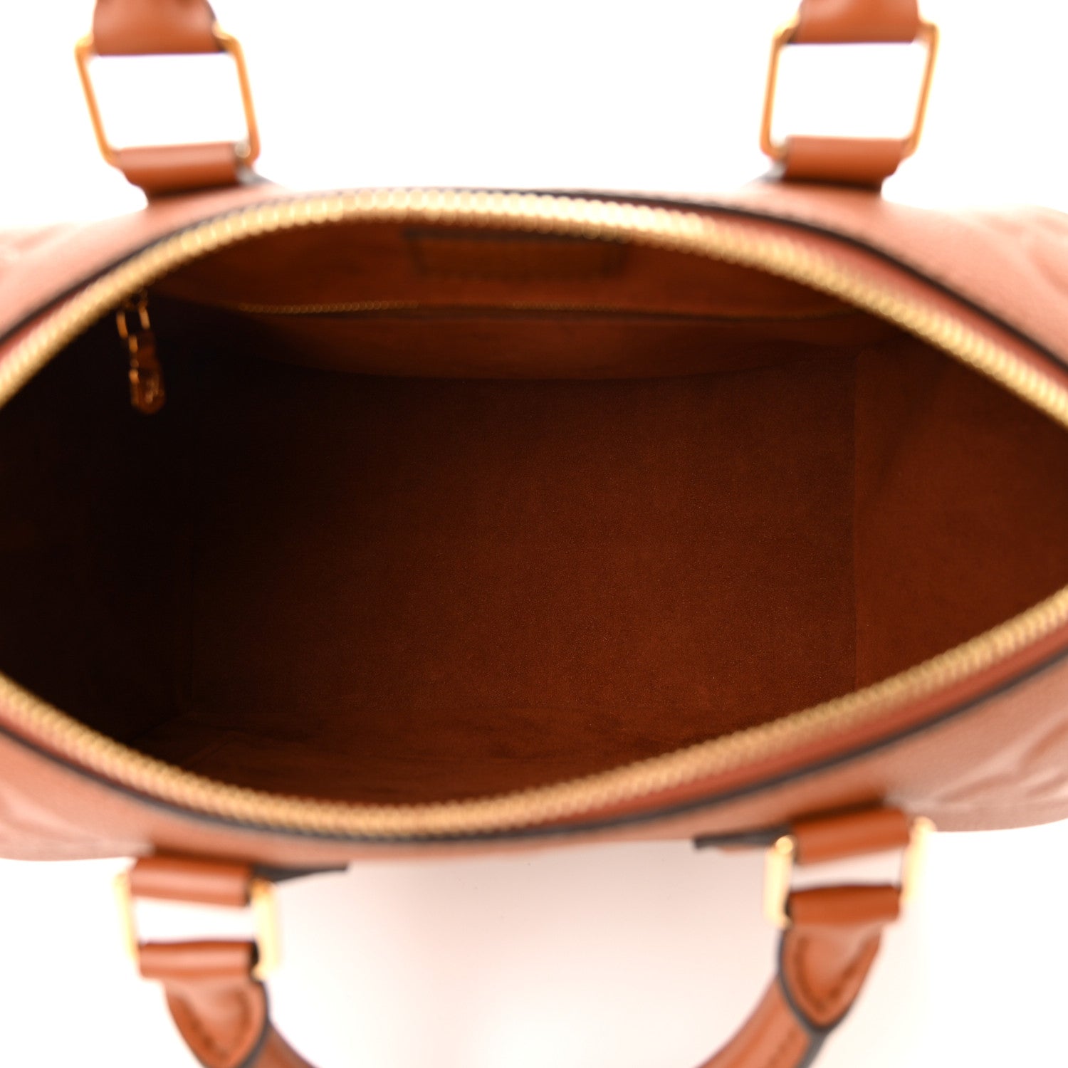 Louis Vuitton Empreinte Monogram Giant Speedy Bandouliere 25 Cognac 5 of 10