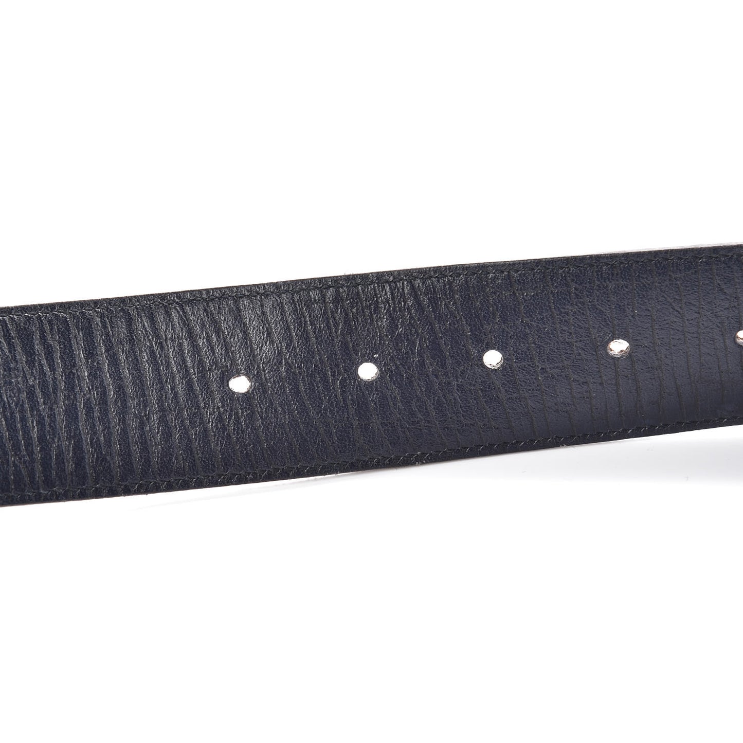 GG Plus Monogram Interlocking G Belt 85 34 Navy