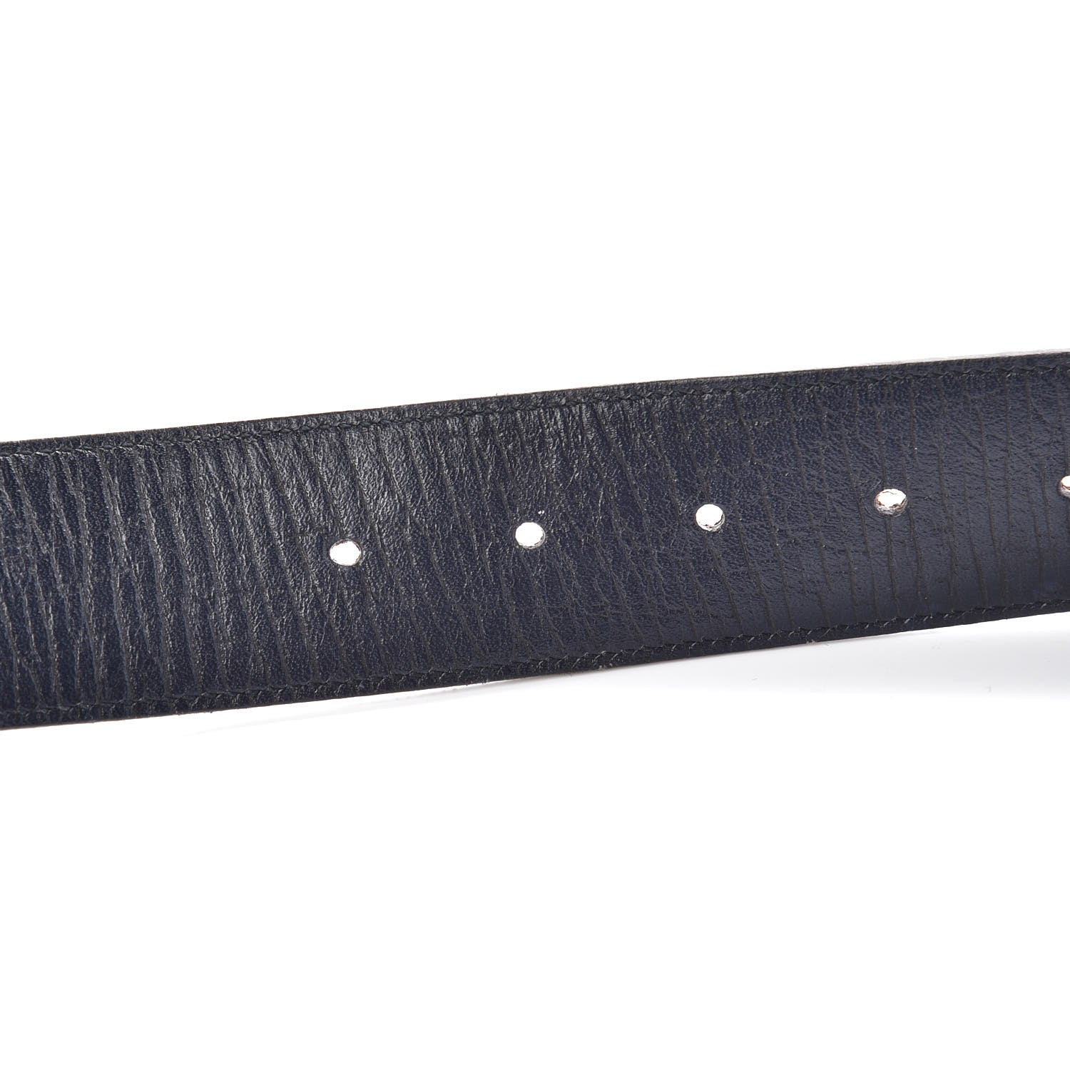Gucci GG Plus Monogram Interlocking G Belt 85 34 Navy 5 of 8