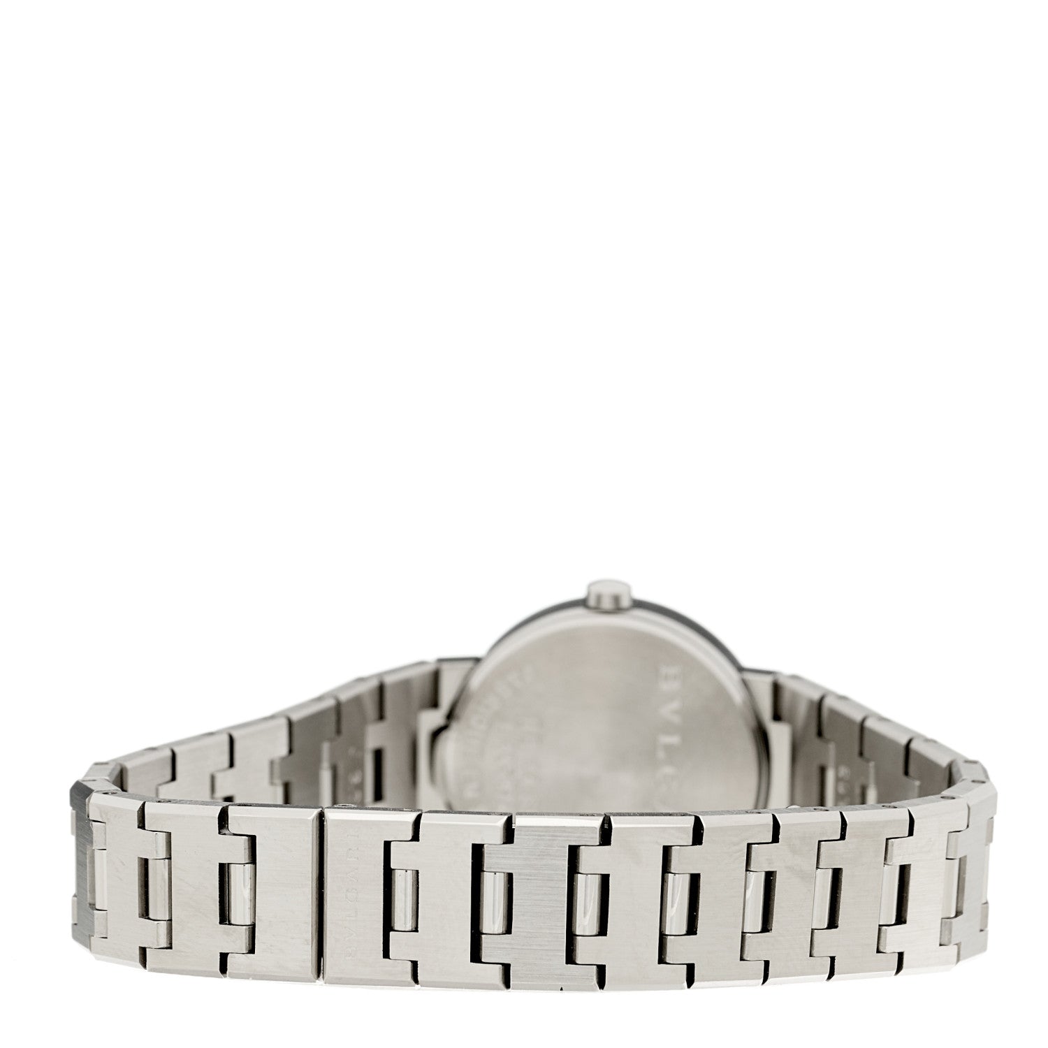 Bulgari Stainless Steel 23mm Quartz Watch Black 3 of 4