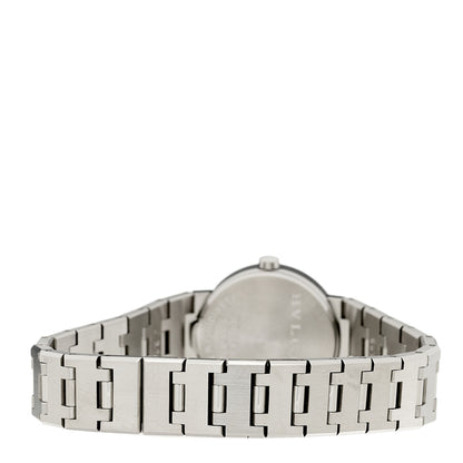 Bulgari Stainless Steel 23mm Quartz Watch Black 3 of 4
