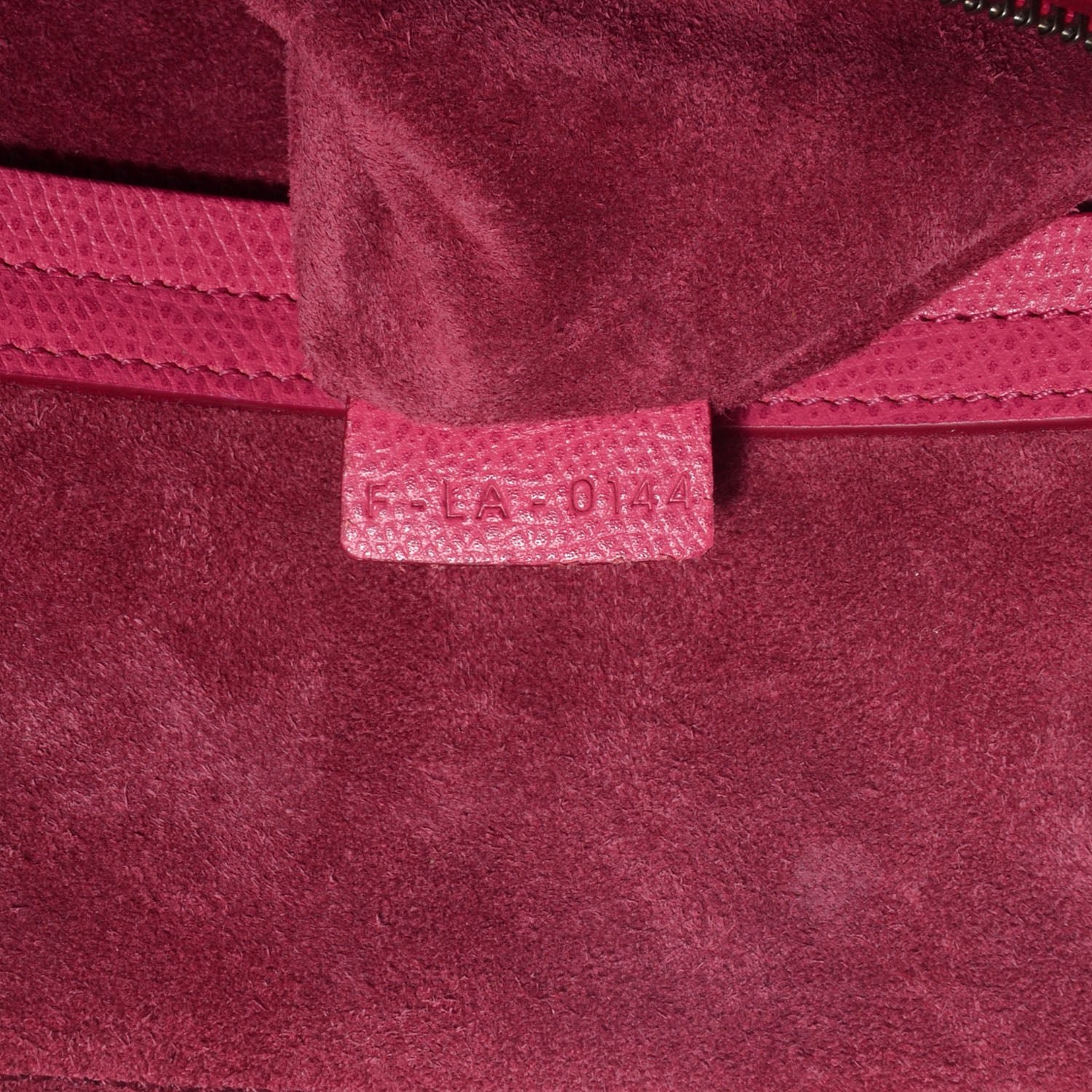 Celine Grained Calfskin Small Phantom Luggage Fuchsia 7 of 9