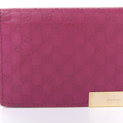 Gucci Microguccissima Train Pass Case Peonia Flower 10 of 11